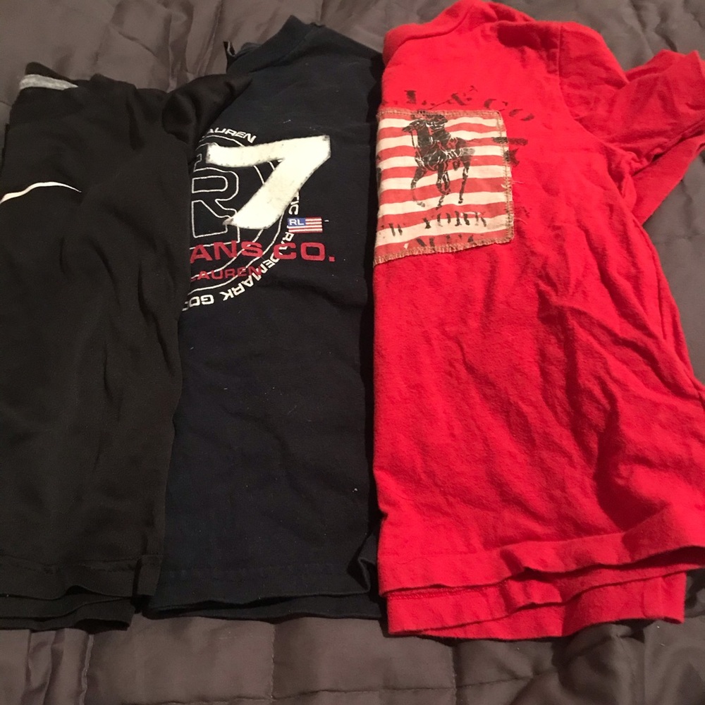 Lot of 3 shirts size 4 Polo Nike